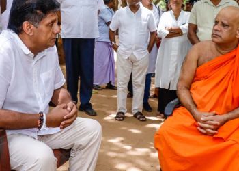 Opposition leader settles Mihintale sacred area temple’s 41 lakhs electricity bill and issues a statement  I Sri Lanka Latest News
