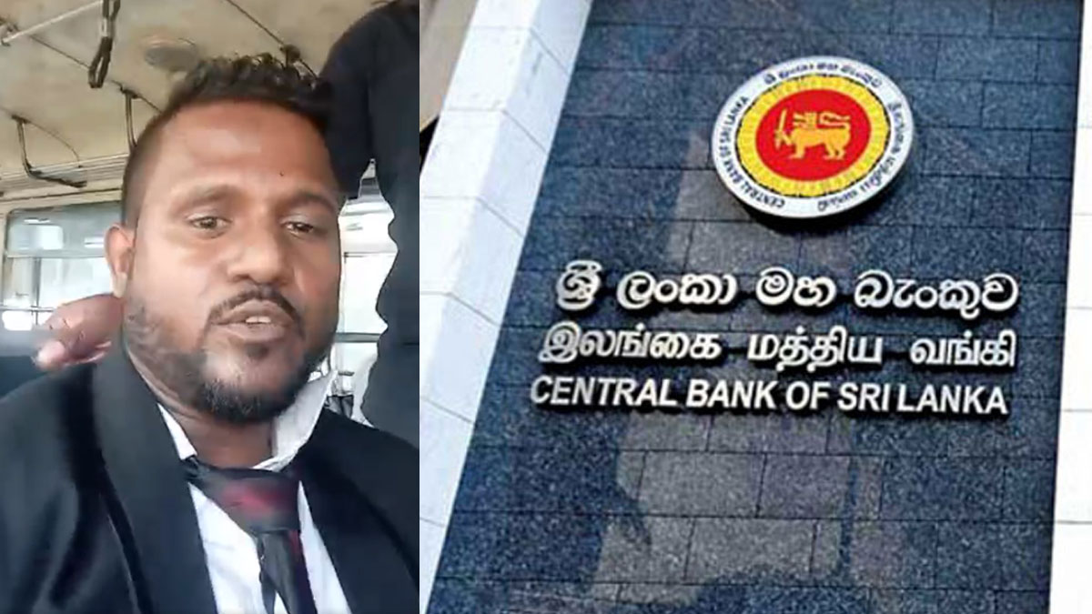 10 Civil Activists Who Came Near The Central Bank Against The Illegal Possession Of Leased 