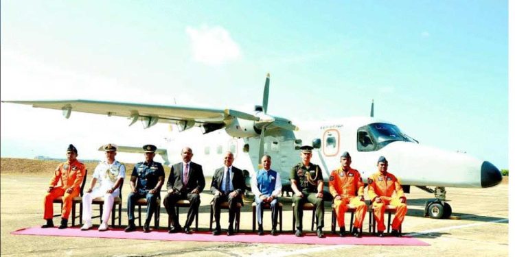 Induction of Indian Navy Dornier into Sri Lanka Air Force  I Sri Lanka Latest News