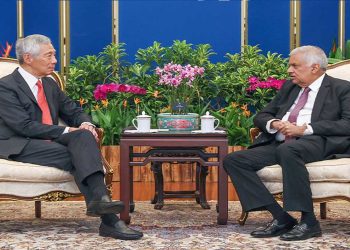 President meets Singapore’s Prime Minister& Strategize on Strengthening Bilateral Collaboration