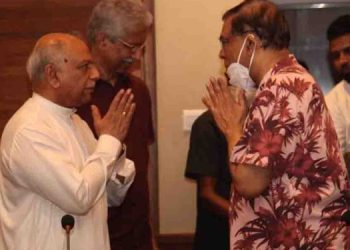 Dinesh-Basil met and decided to send a message to Ranil to give relief to the affected people in the budget! Sri Lanka Latest News