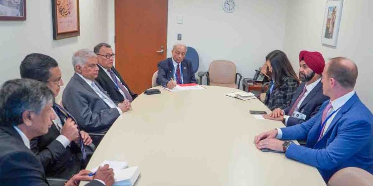 Ranil meets Banga in USA ! PHOTOS I Sri Lanka Latest News
