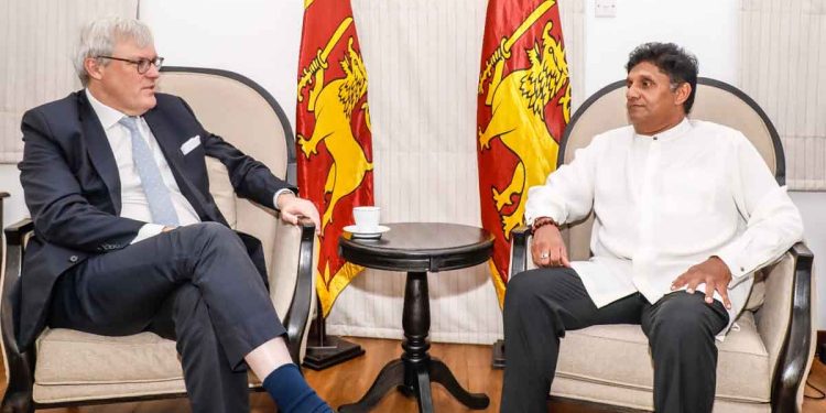 Britain’s new High Commissioner meet the opposition leader! Sajith talks about the anti-democratic work of the government! VIDEO & PHOTOS I Sri Lanka Latest News