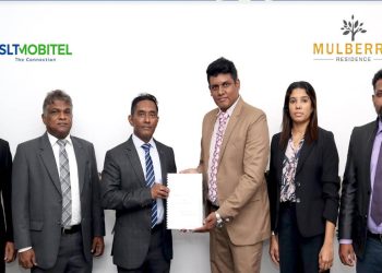 SLT-MOBITEL partners with Lanka Realty Investments to provide advanced fibre solutions to the new Mulberry Residential Complex I Sri Lanka Latest Business News