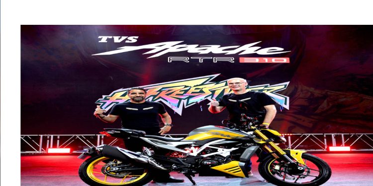 TVS Motor Company creates a ‘New Freestyle Performance’ segment with TVS Apache RTR 310  I Sri Lanka Latest Business News