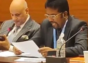 MP Wasantha Yapa presents Sri Lanka’s health crisis in Geneva! VIDEO I Sri Lanka Latest News