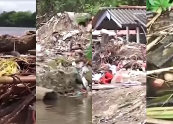 Pollution from waste dumped into Bentota River made it an unappealing tourist destination due to the strong stench I Sri Lanka Latest News
