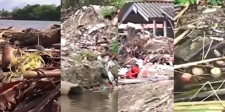 Pollution from waste dumped into Bentota River made it an unappealing tourist destination due to the strong stench I Sri Lanka Latest News