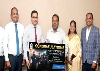 ComBank Mastercard customer wins visit for 2 to Rugby World Cup semi final in Paris I Sri Lanka Latest Business News