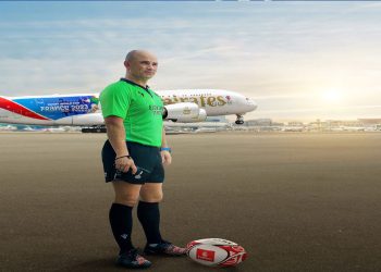 Emirates ushers in Rugby World Cup 2023 excitement with renowned referee, Jaco Peyper