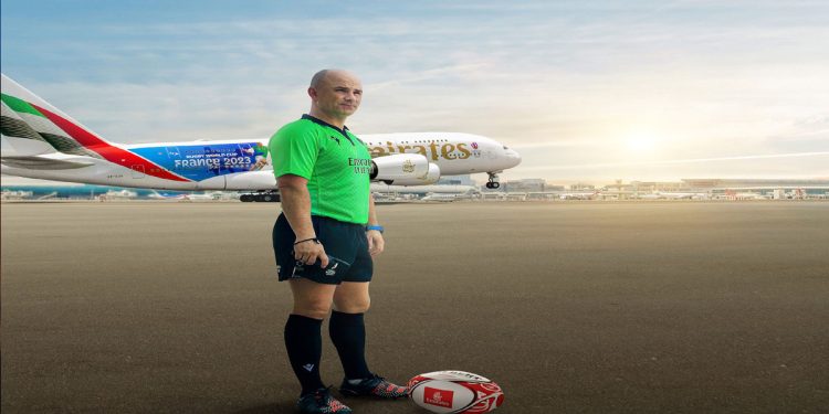 Emirates ushers in Rugby World Cup 2023 excitement with renowned referee, Jaco Peyper