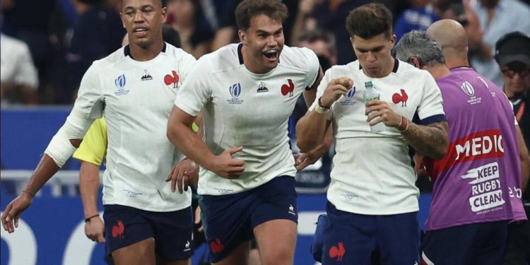 France defeat New Zealand All Blacks in historic Rugby World Cup opener