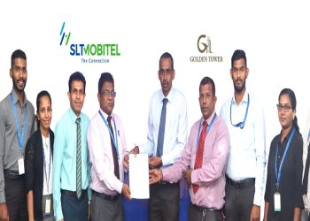 SLT-MOBITEL signs agreement to deliver Fibre Connectivity to Golden Tower living complex I Sri Lanka Latest Business News