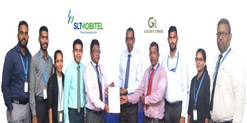 SLT-MOBITEL signs agreement to deliver Fibre Connectivity to Golden Tower living complex  I Sri Lanka Latest Business News