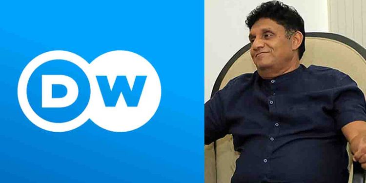 An invitation to Sajith from the German DW channel put Ranil in discomfort! I Sri Lanka Latest News