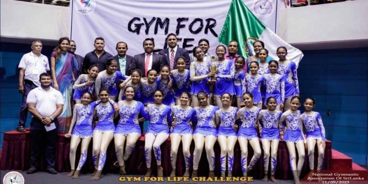 Young Bridgetine gymnasts showcase their talents at Gym for Life Challenge 2023 I Sri Lanka Latest News