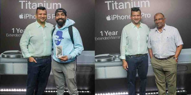 Grand launch of iPhone 15 from GNEXT surrounded by artists and sports personnel PHOTOS! Sri Lanka Latest News