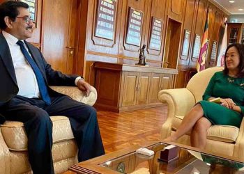US Ambassador meet the CBSL governor: emphasises the importance of treating all creditor parties equally when restructuring Sri Lanka’s debt I Sri Lanka Latest News
