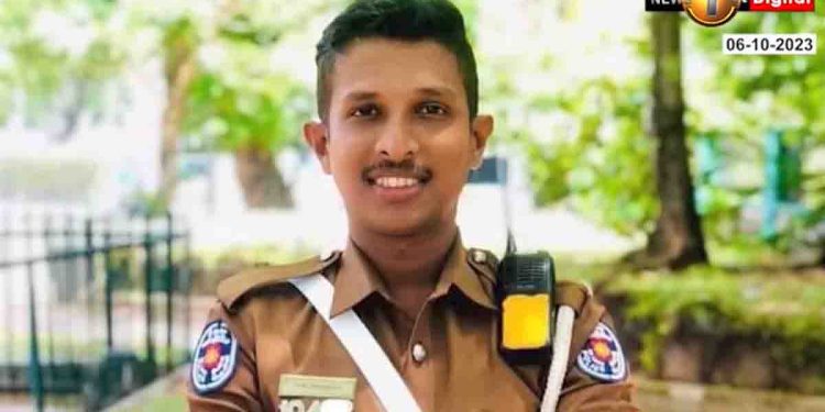 Video footage of an Engineer son of a doctor parents knocking down a traffic policeman now released I Sri Lanka Latest News