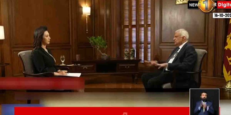 President Ranil in an interview with Chinese media VIDEO I Sri Lanka Latest News
