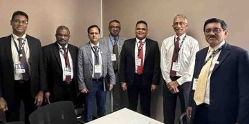 Minister of State for Finance Shehan meets with World Bank-IMF officials in Morocco! PHOTOS I Sri Lanka Latest News