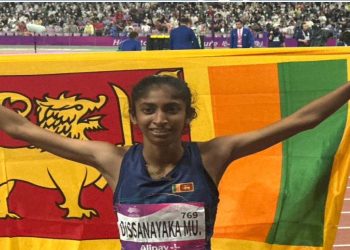 DSI Sri Lanka’s No1 footwear company and the athleisure brand AVI Mission critical sportswear – official Partner of Team Sri Lanka at the 19th Asian Games in China,   Congratulates the Sri Lankan athlete Tharushi Karunarathna on winning the much-awaited Gold Medal for Sri Lanka.