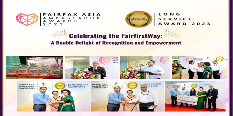 People are the foundation of a successful company. Rewarding loyalty and recognising exceptional employees is vital to building leaders of tomorrow’: Sandeep Gopal, Fairfirst Insurance I Sri Lanka Latest Business News