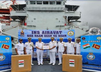 Indian Navy Ship Airavat in Colombo  I Sri Lanka Latest News