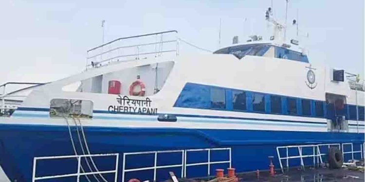 After 41 years, Indo-Lanka superboat service begins! 4 hours of travel time! 150 passengers! VIDEO I Sri Lanka Latest News