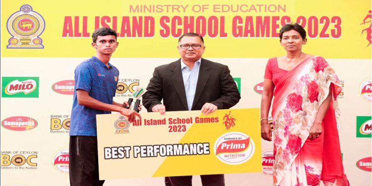 Prima Empowers Sri Lankan Youth at National School Games 2023 I Sri Lanka Latest News