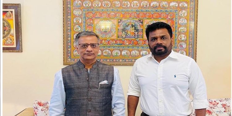 NPP met with the Indian HC in Colombo today I Sri Lanka Latest News