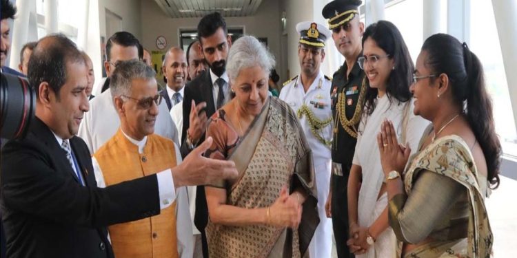 Indian Finance Minister in Sri Lanka on a three-day visit; Will meet President and PM for talks I Sri Lanka Latest News