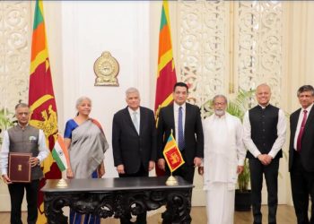 The Finance Minister of India launched new initiatives throughout Sri Lanka in diverse areas
