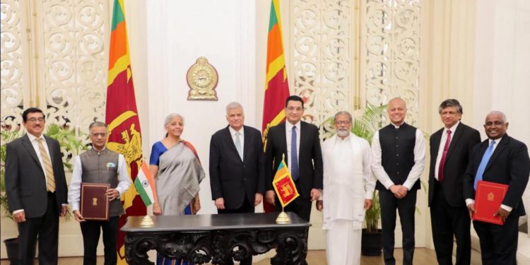 The Finance Minister of India launched new initiatives throughout Sri Lanka in diverse areas