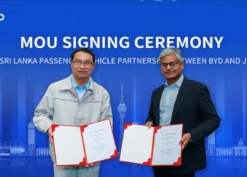 BYD and John Keells Group Forge Partnership for Passenger Vehicle Business in Sri Lanka