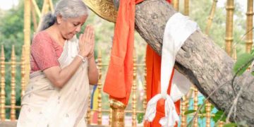 Indian Finance Minister Nirmala Sitharaman joins ‘Nam 200’ event in Colombo! Lays a foundation stone to build 10,000 houses on the plantation! VIDEO I Sri Lanka Latest News