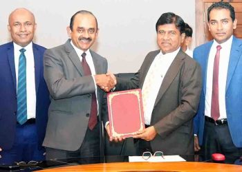 A big progress in public service! People’s Bank introduces a sophisticated method of receiving payments to the Ministry of Justice! VIDEO & PHOTO I Sri Lanka Latest News