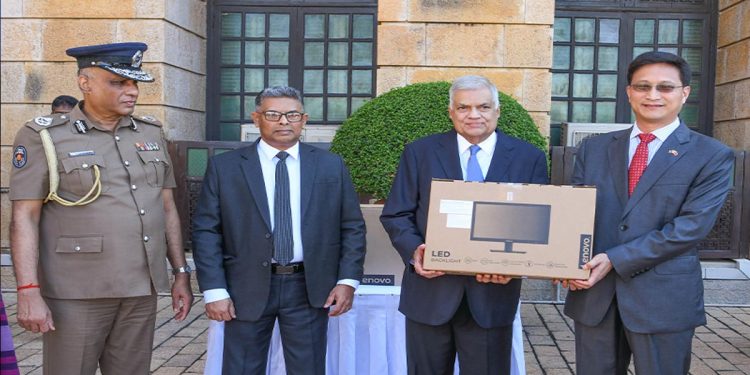 A donation from the People’s Republic of China to the Police Department I Sri Lanka Latest News