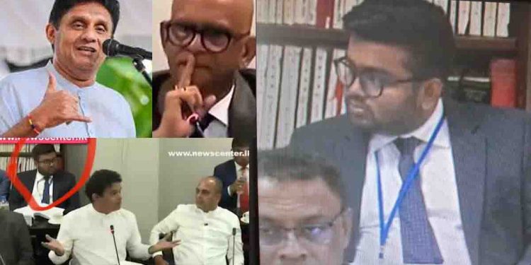 A scandal in the COPE Committee! While questioning about the cricket institution, the son of the chairman Ranjith Bandara also walked and sat in the COPE committee! The pictures are out! How did Kanishka Bandara sit in the COPE committee where even the leader of the opposition could not sit? Sajith makes a big revelation in Parliament today too! VIDEO I Sri Lanka Latest News