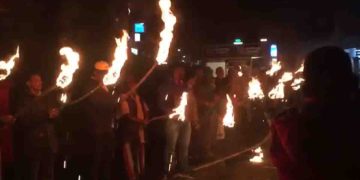 SJB electricity bill protest in Nuwaraeliya! VIDEO I Sri Lanka Latest News
