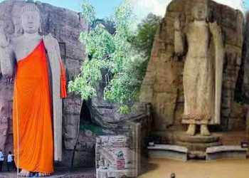Who put robes on the historical-archaeological Aukana Buddha statue made during the reign of Dhatusena? An investigation begins immediately! I Sri Lanka Latest News