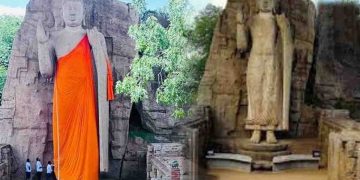Who put robes on the historical-archaeological Aukana Buddha statue made during the reign of Dhatusena? An investigation begins immediately! I Sri Lanka Latest News