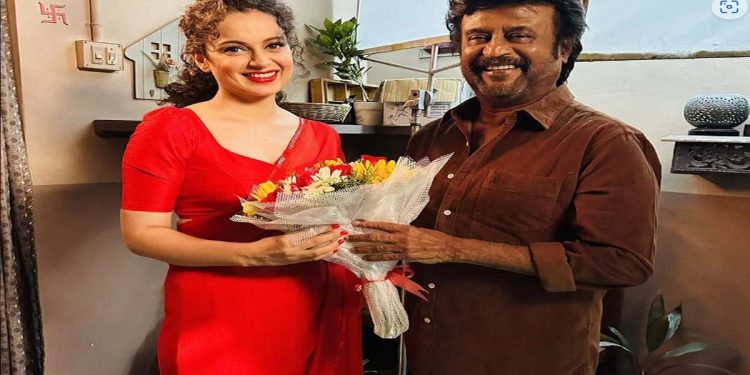 Superstar Rajinikanth’s surprise meeting with Kangana Ranaut! – Sri Lanka Latest News