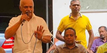 Three times mayor of Galle! Former SLFP Deputy Minister!  After 8 years, Joins Chandima on the SJB  stage! PHOTOS I Sri Lanka Latest News