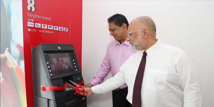 Seylan Bank opens new ATM at Havelock City Mall  I Sri Lanka Latest News