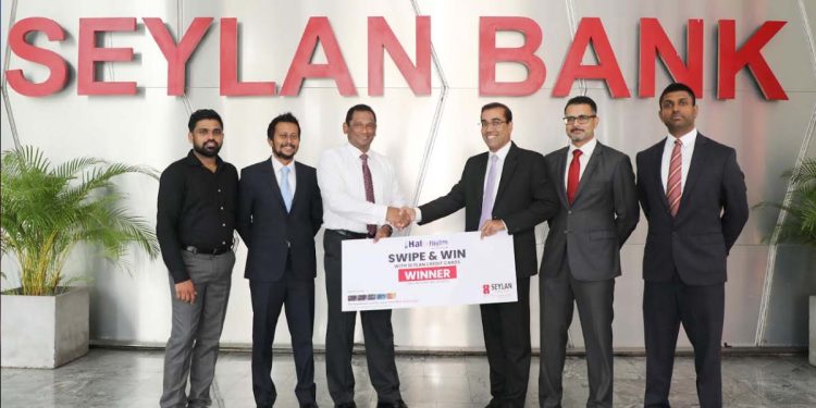Seylan Cards and Halo flights present return air tickets to the winner of September’s SwipeandWin draw I Sri Lanka Latest Business News