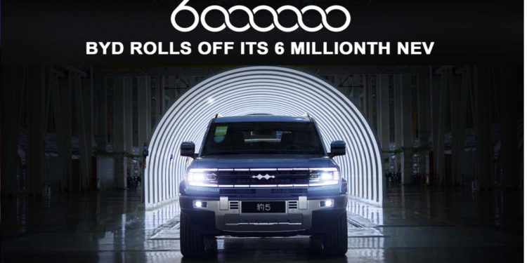 BYD Rolled Off Its 6 Millionth New Energy Vehicle I Sri Lanka Latest Business News