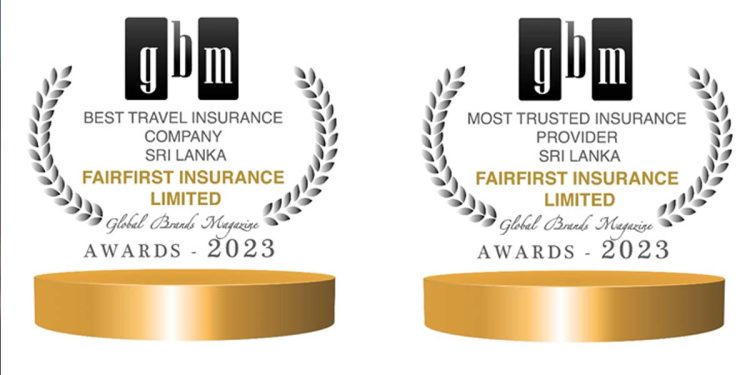 “Being recognised amongst global giants becomes a lingua franca for consumers all over the world” – Fairfirst recognized at the Global Brand Awards 2023  I Sri Lanka Latest News