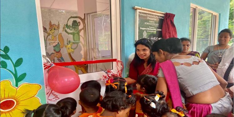 Hemas Partners with Hoppers London to Establish 64th Piyawara Preschool and Provide Monthly Nutritional Support to 1,160 Children I Sri Lanka Latest News
