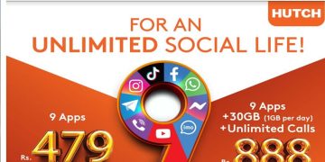 HUTCH introduces 9-App Social Media Plan with unmatched Pricing  I Sri Lanka Latest News